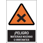 SA1069 Peligro Materias nocivas o irritantes