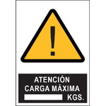 SA1071 Peligro carga máxima
