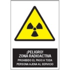 SA1077 Peligro Zona Radioactiva