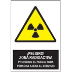 SA1077 Peligro Zona Radioactiva
