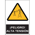 SA1081 Peligro alta tensión
