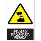 SA1082 Peligro maquinaria pesada