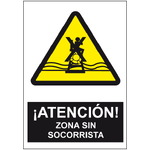 SA1085 Atención Zona sin socorrista