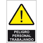SA1087 Peligro personal trabajando