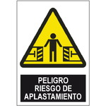 SA1092 Peligro riesgo de aplastamiento