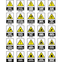 Señales de advertencia de peligro