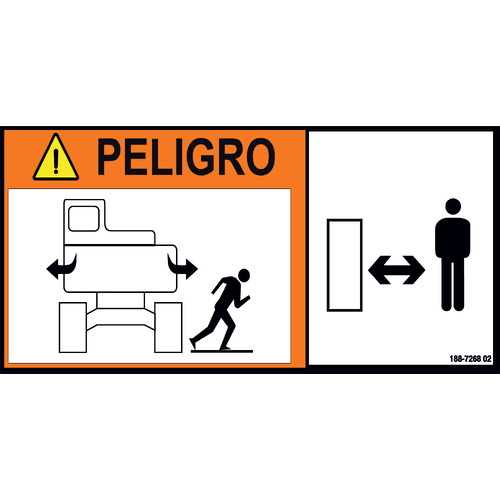 Señalización muy especifica, la cual esta destinada a advertir riesgos de maquinaria, instalaciones, etc