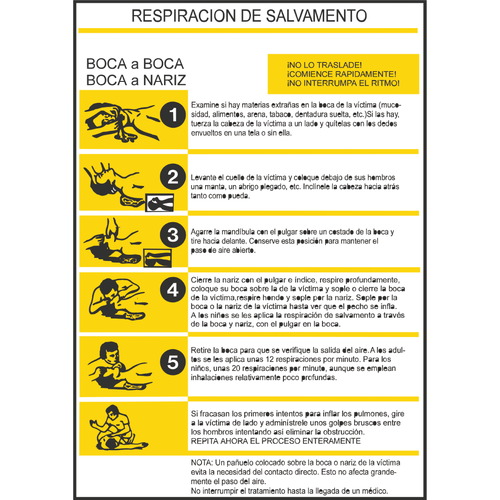  Carteles señalización de primeros auxilios