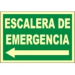 EV100 Escalera de emergencia hacia la izquierda