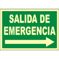 EV102 Salida de emergencia hacia la derecha