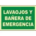 EV109 Lavaojos y bañera de emergencia