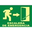 EV037 Escalera de emergencia Ruta de evacuación