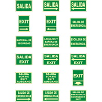 Señales de evacuación, salvamento y socorro  Señales de emergencia generales