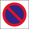 SLG-10  SEÑAL PROHIBIDO ESTACIONAR