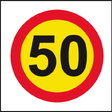 SLG-13 SEÑAL OBRAS LIMITE 50km/h