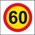 SLG-14 SEÑAL OBRAS LIMITE 60km/h
