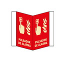 Pulsador de Alarma ( Tríptico )