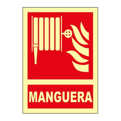 Señales de incendios Señales fotoluminiscentes de indicación de elementos contra incendio o emergencia. Norma U.N.E. 23-035-4.
