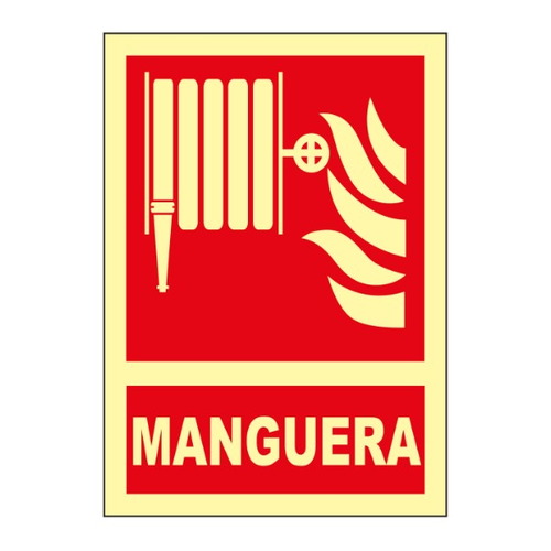 Señales fotoluminiscentes de indicación de elementos contra incendio o emergencia. Norma U.N.E. 23-035-4.