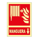 Manguera flecha inferior