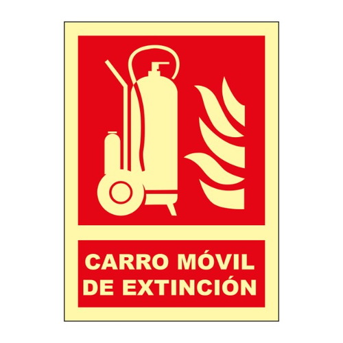 Señales fotoluminiscentes de indicación de elementos contra incendio o emergencia. Norma U.N.E. 23-035-4.