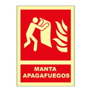 Manta apaga fuegos