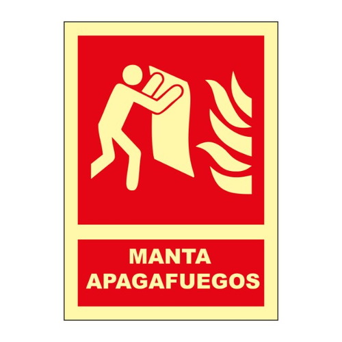 Señales fotoluminiscentes de indicación de elementos contra incendio o emergencia. Norma U.N.E. 23-035-4.