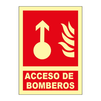 Señales de incendios Señales fotoluminiscentes de indicación de elementos contra incendio o emergencia. Norma U.N.E. 23-035-4.