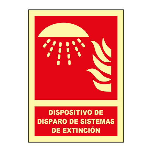 Señales fotoluminiscentes de indicación de elementos contra incendio o emergencia. Norma U.N.E. 23-035-4.