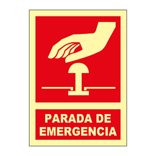 Señales fotoluminiscentes de indicación de elementos contra incendio o emergencia. Norma U.N.E. 23-035-4.