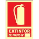EX009 Extintor de polvo nº___
