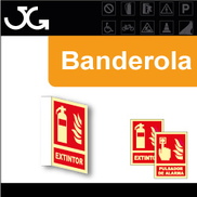 Señales tipo Banderola de medidas A4