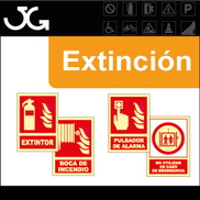Señales de incendios
