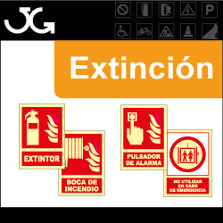 Señales de lucha contra incendios CLASE B - Señales de incendios Señales de lucha contra incendios CLASE B Señales de incendios