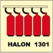 SM014 Batería de halón 1301