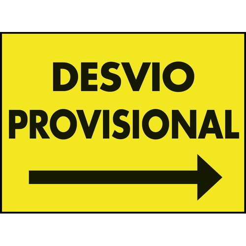 Carteles fabricados en polipropileno celular de 3,5mm. Disponible en medidas de 700x500mm y de 1000x700mm