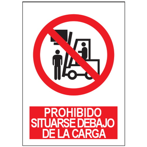Señales de prohibición. Disponibles en poliestireno blanco de 1mm, vinilo adhesivo y aluminio blanco de 0,8mm. Medidas: 210x290mm, 300x400mm, 400x600mm.