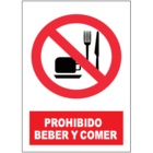 SP881 Prohibido beber y comer