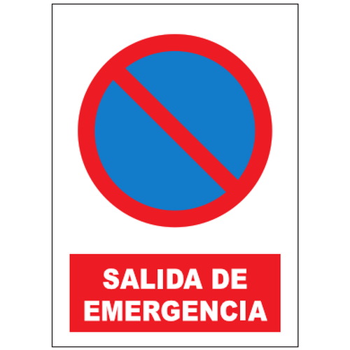 Señales de prohibición. Disponibles en poliestireno blanco de 1mm, vinilo adhesivo y aluminio blanco de 0,8mm. Medidas: 210x290mm, 300x400mm, 400x600mm.