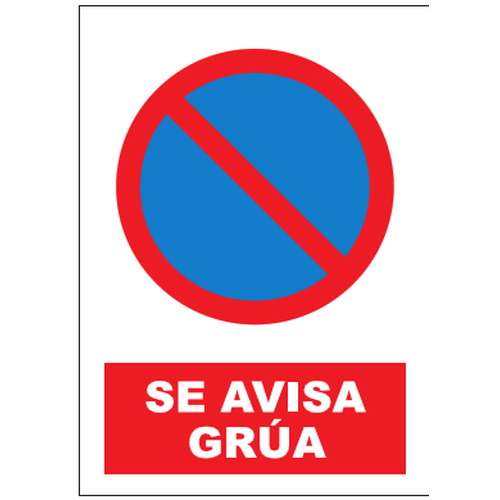 Señales de prohibición. Disponibles en poliestireno blanco de 1mm, vinilo adhesivo y aluminio blanco de 0,8mm. Medidas: 210x290mm, 300x400mm, 400x600mm.