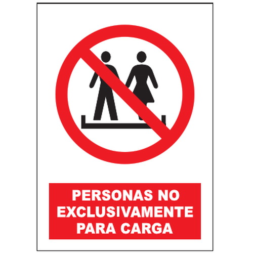 Señales de prohibición. Disponibles en poliestireno blanco de 1mm, vinilo adhesivo y aluminio blanco de 0,8mm. Medidas: 210x290mm, 300x400mm, 400x600mm.