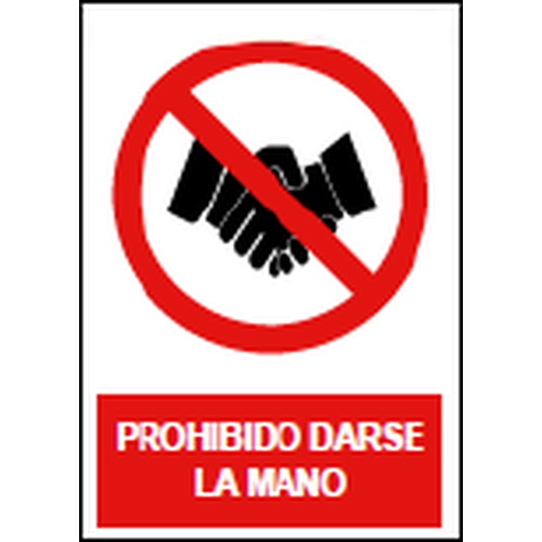 Señales de prohibición. Disponibles en poliestireno blanco de 1mm, vinilo adhesivo y aluminio blanco de 0,8mm. Medidas: 210x290mm, 300x400mm, 400x600mm.