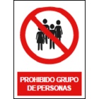 SP-974 Prohibido grupo de personas