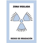 Zona Vigilada Riesgo de irradiación RA02
