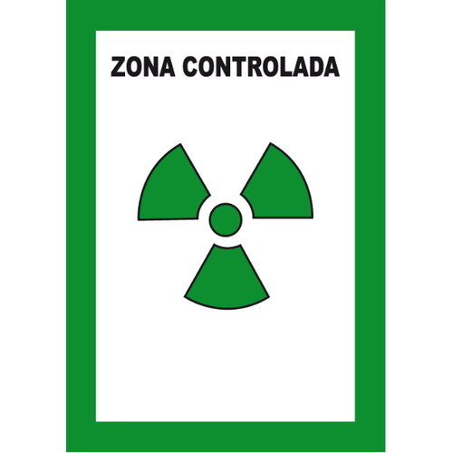 ☢ Estas señales se utilizan en espacios donde se manipulen o almacenen radionucleidos o se disponga de generadores de radiaciones ionizantes. Estos espacios deben estar perfectamente delimitados y señalizados según lo establecido en la norm