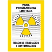 Zona de permanencia limitada Riesgo de irradiación y contaminación RA12