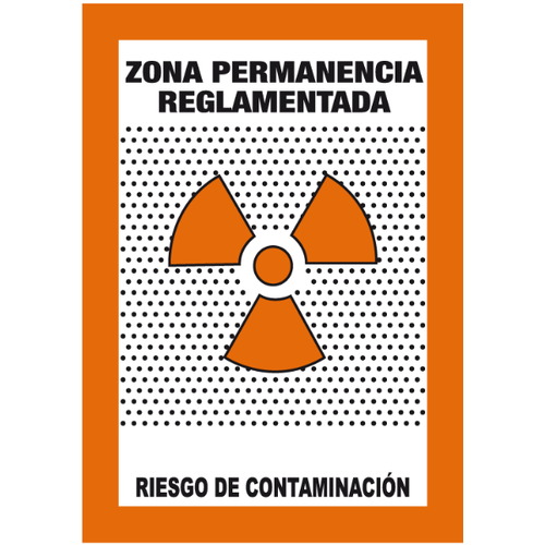 ☢ Estas señales se utilizan en espacios donde se manipulen o almacenen radionucleidos o se disponga de generadores de radiaciones ionizantes. Estos espacios deben estar perfectamente delimitados y señalizados según lo establecido en la norm
