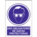 806AD10x15 Es obligatorio el uso de protección de gafas protectoras