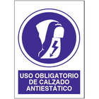 SO830 Uso obligatorio de calzado antiestático