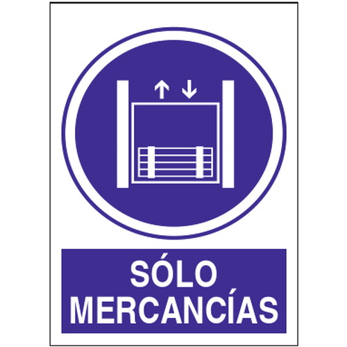 Señales de obligación y uso obligatorio en el trabajo. Disponibles en poliestireno blanco de 1mm, vinilo adhesivo y aluminio blanco de 0,8mm. Medidas: 210x290mm, 300x400mm, 400x600mm.